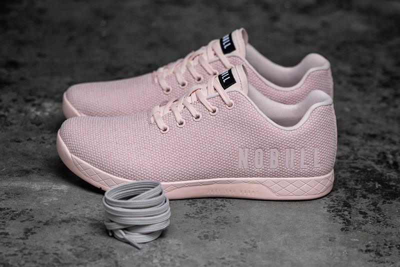 Women's Nobull Blush Heather Trainers Pink | SG S3023G